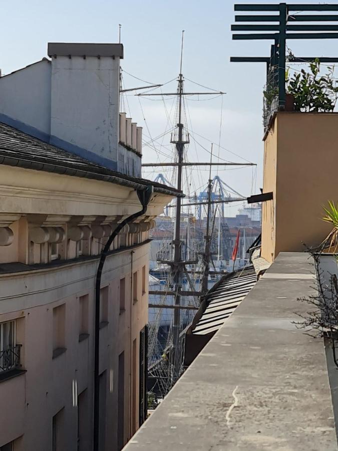 Doge Cambiaso- Davanti All'Acquario - Grande Terrazza Privata - Palazzo Nobiliare Storico Генуя Екстер'єр фото