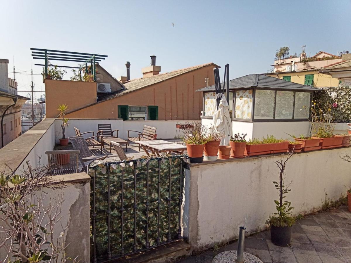 Doge Cambiaso- Davanti All'Acquario - Grande Terrazza Privata - Palazzo Nobiliare Storico Генуя Екстер'єр фото